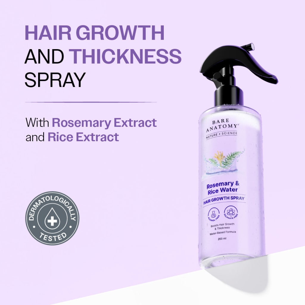 Rosemary + Rice Water Revive™ — Hair Growth & Scalp Spray | 200ml
